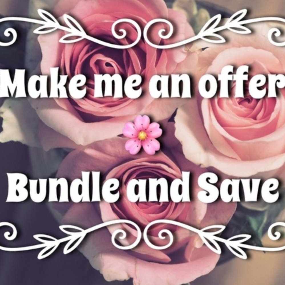 Make me an offer I don't refuse reasonable ones🤗